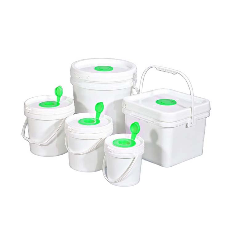 Plastic Gym Wet Wipe Plastic Buckets Manufacturer Wholesale With Lids For SaleHot sale products