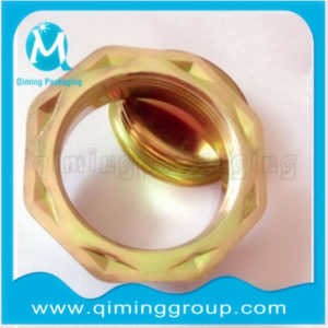 Octagonal base drum flange new design yellow zinc plated