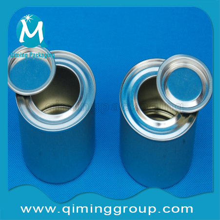 Round Tin Cans Small Tinplate Pails Tinplate Cans --Qiming Packaging