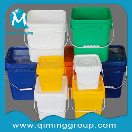 Square Plastic Buckets Pails