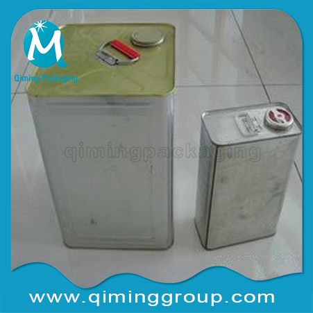 Square Tinplate Cans For Chemical Industry Qiming Packaging