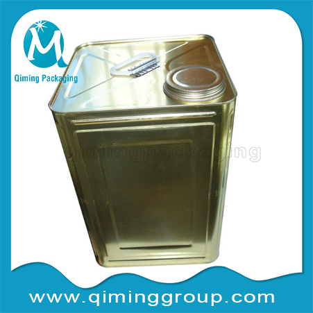 Square Tinplate Cans For Chemical Industry Qiming Packaging