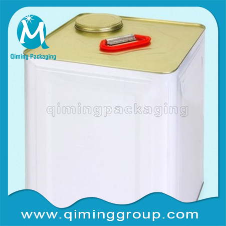 Square Tinplate Cans For Chemical Industry Qiming Packaging