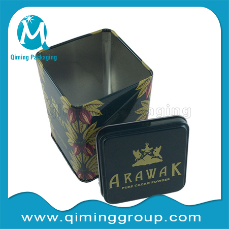 Square Tinplate Cans For Food Industry Qiming Packaging
