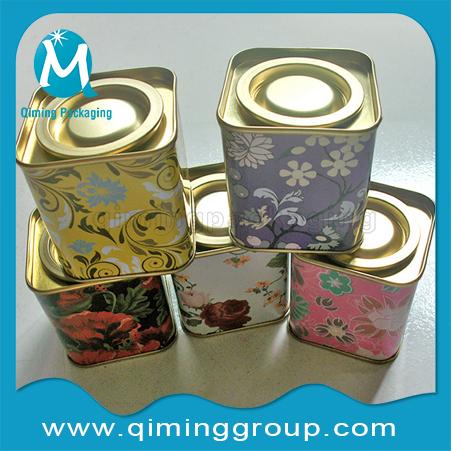 Square Tinplate Cans For Food Industry Qiming Packaging