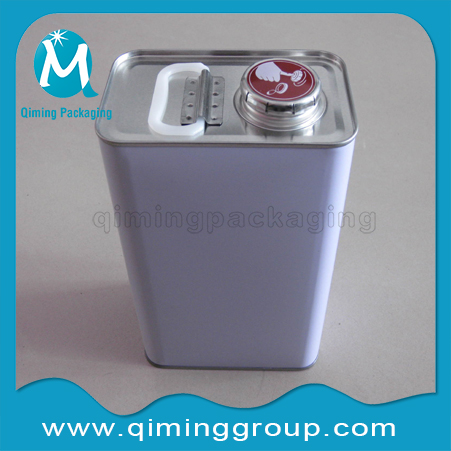 rectangle tinplate cans pails for chemical industry