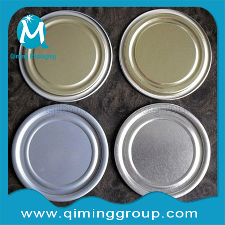 Round Bottom Lids Covers For Metal Containers-Qiming Packaging