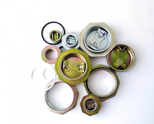 2 inch and 3/4 inch Low Price Galvanized Drum Closures