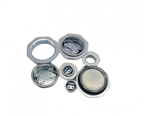 2 inch and 3/4 inch Cr3 Zinc Plated Drum Closures