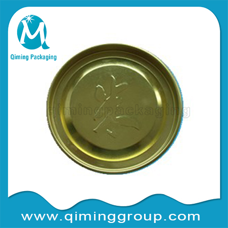 embosses penny lever lids top lids bottom lids Qiming Packaging