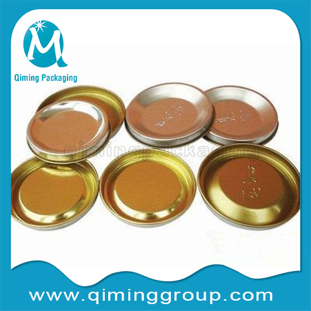 Embossed penny lever lids top lids