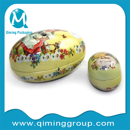 Easter Eggs Christmas Gift Tin Boxes -Qiming Packaging
