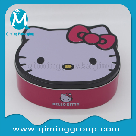 Hello-kitty Christmas Gift Tin Boxes -Qiming Packaging