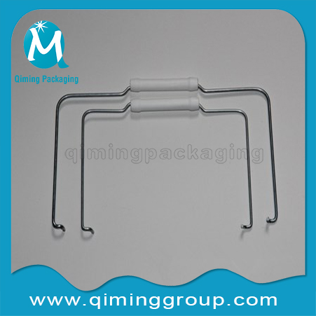 metal handles with plastic sleeves-qiing packaging