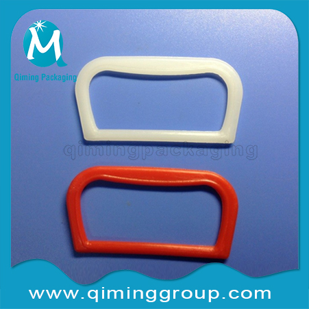 plastic handles plastic sleeves -qiming packaging