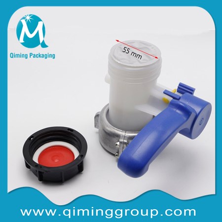 IBC Tank Valve Inlet 75mm To Outlet Male 2 Inch DN50 Butterfly Valves 55mm
