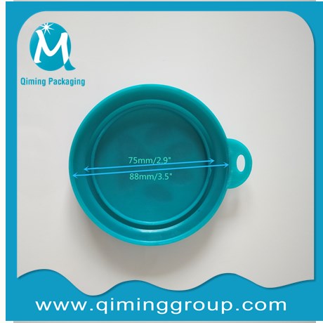 pet plastic cover Pet Food Can Lids for dog food can cat food can