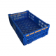 Blue Plastic Folding Turnover Egg Crates