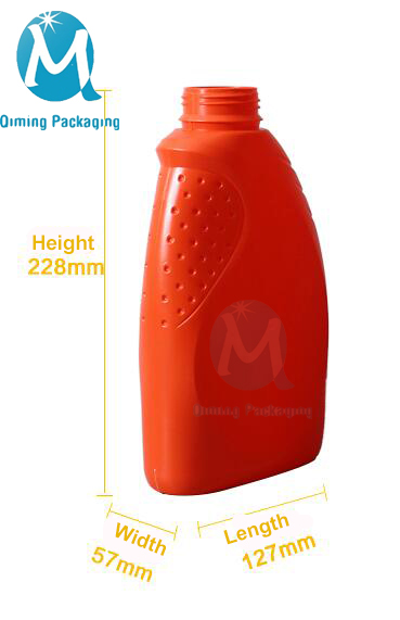 1 L 2L 4L red plastic jerry can anti-freezing liquid pail