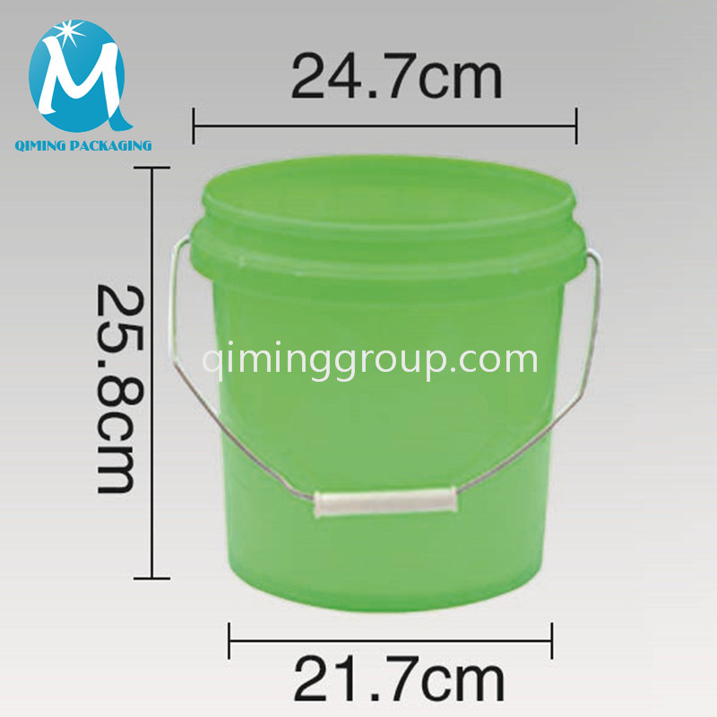 10L plastic round bucket pail