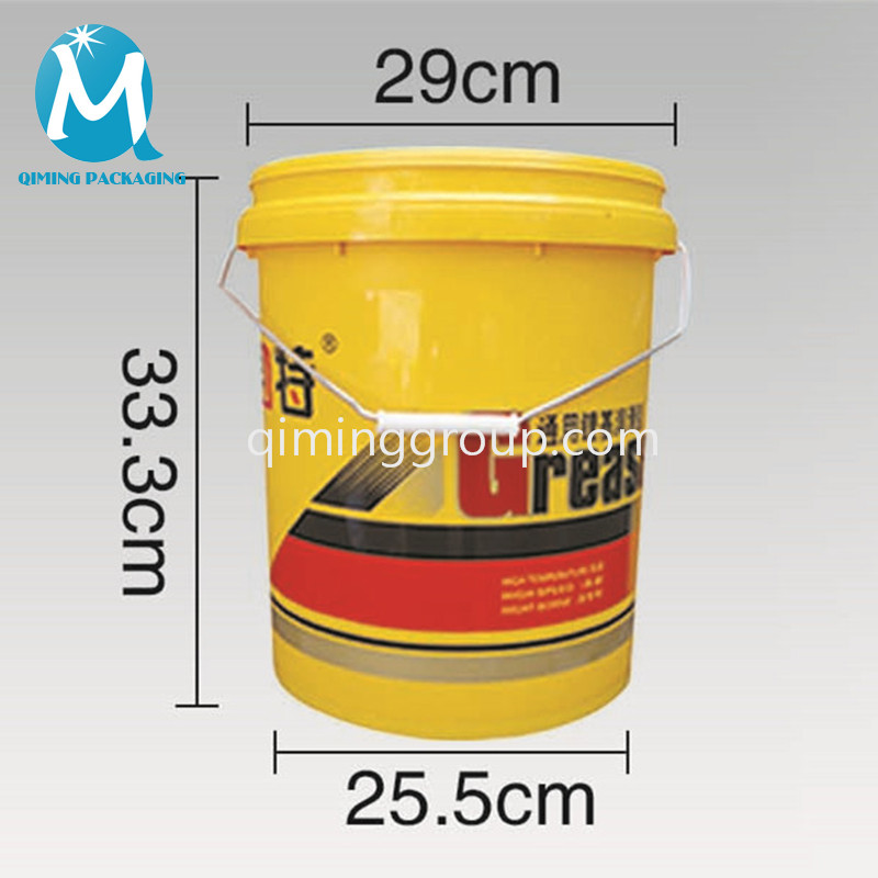 16L plastic round bucket pail