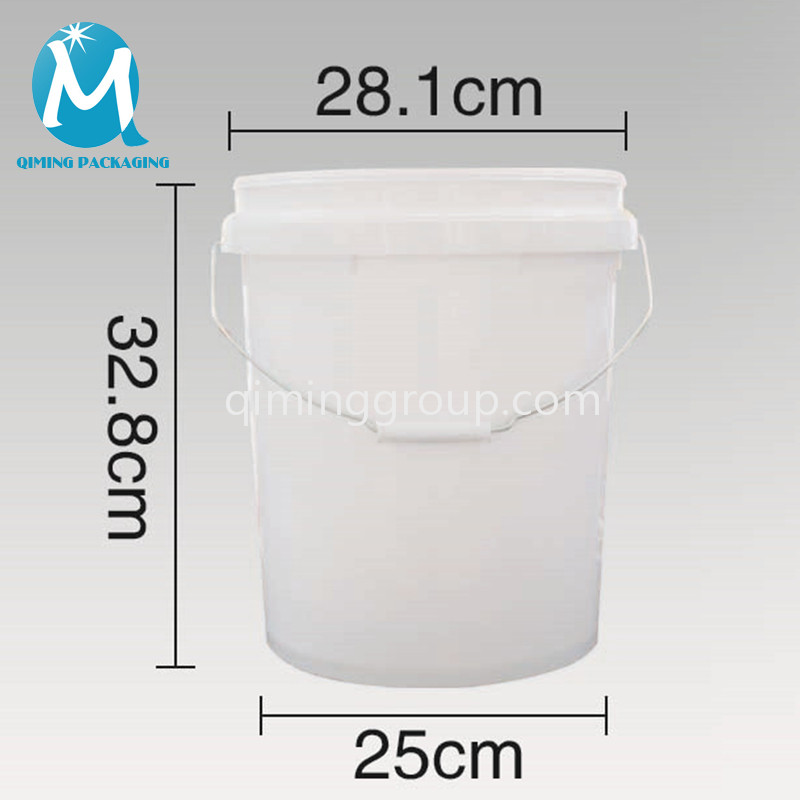 16L plastic round bucket