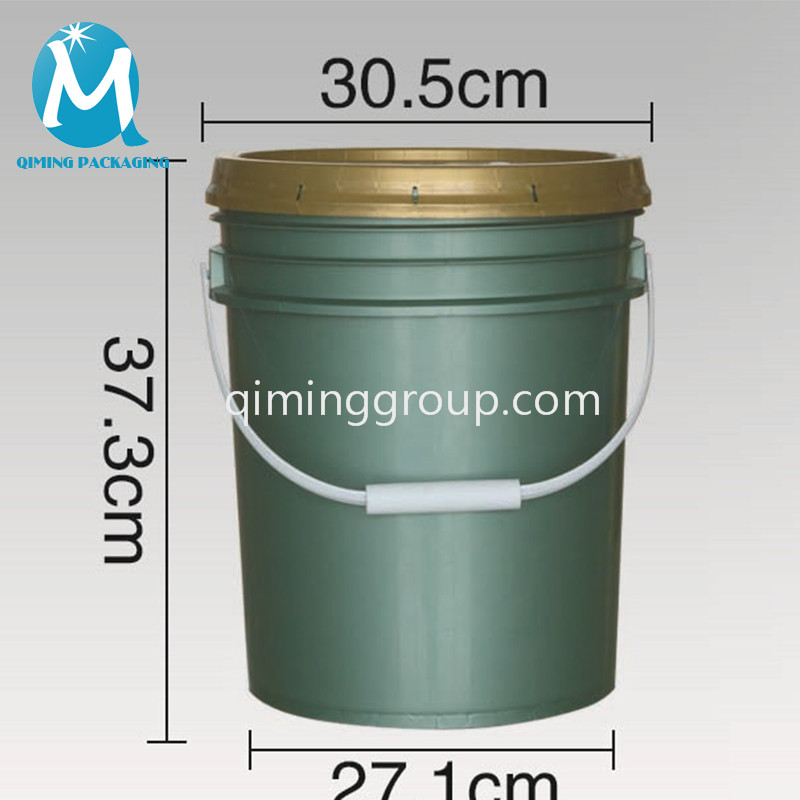 20L plastic round bucket pail
