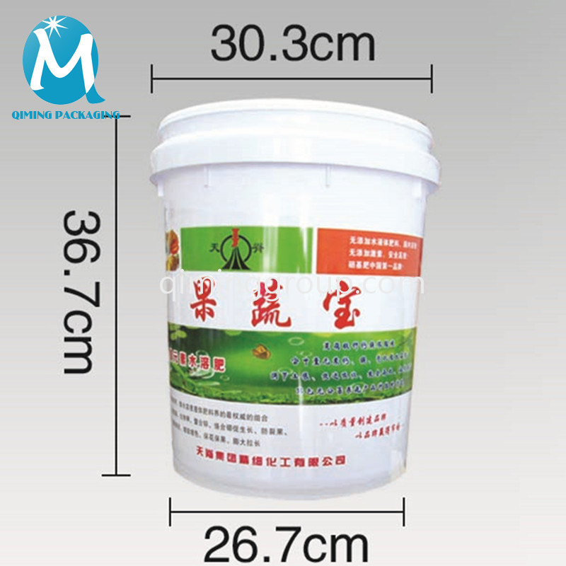 20L plastic round bucket pail