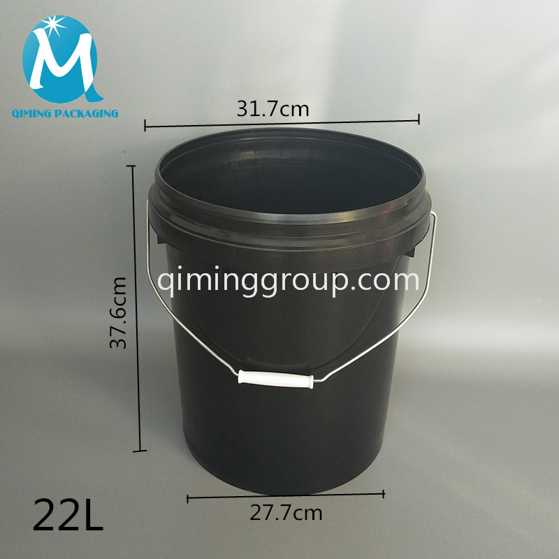 22L round bucket pail