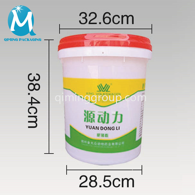 25 L round bucket pail