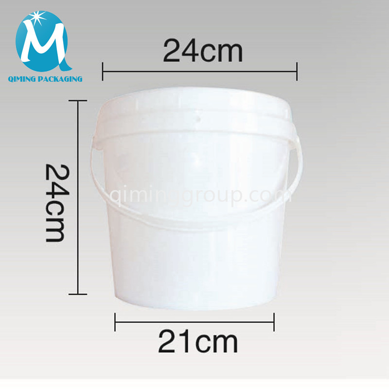 9L plastic round bucket pail