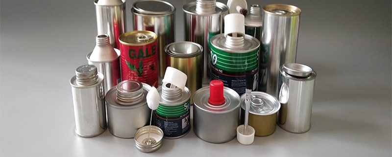 Round Tin Cans Tinplate Pails