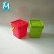 square plastic bucket with lid