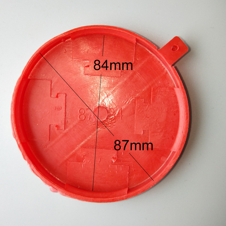 red plastic drum cap seals