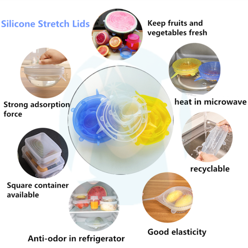 Silicone Stretch Lids