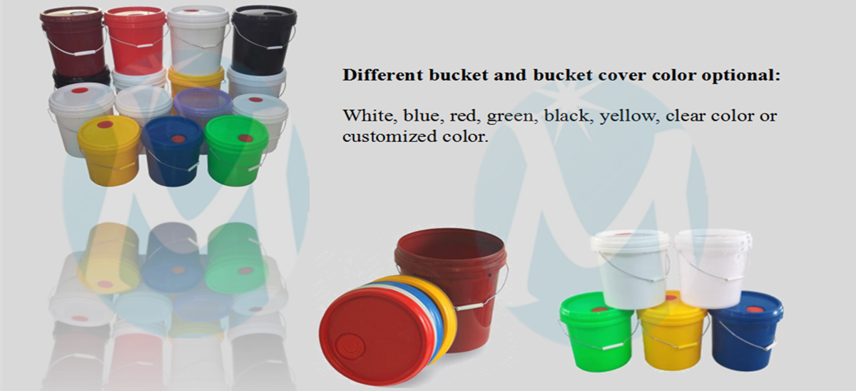 plastic round bucket2