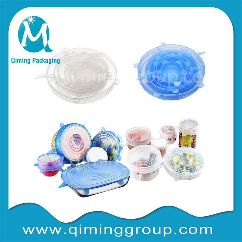 Silicone stretch lids