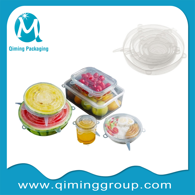 Silicone suction lids