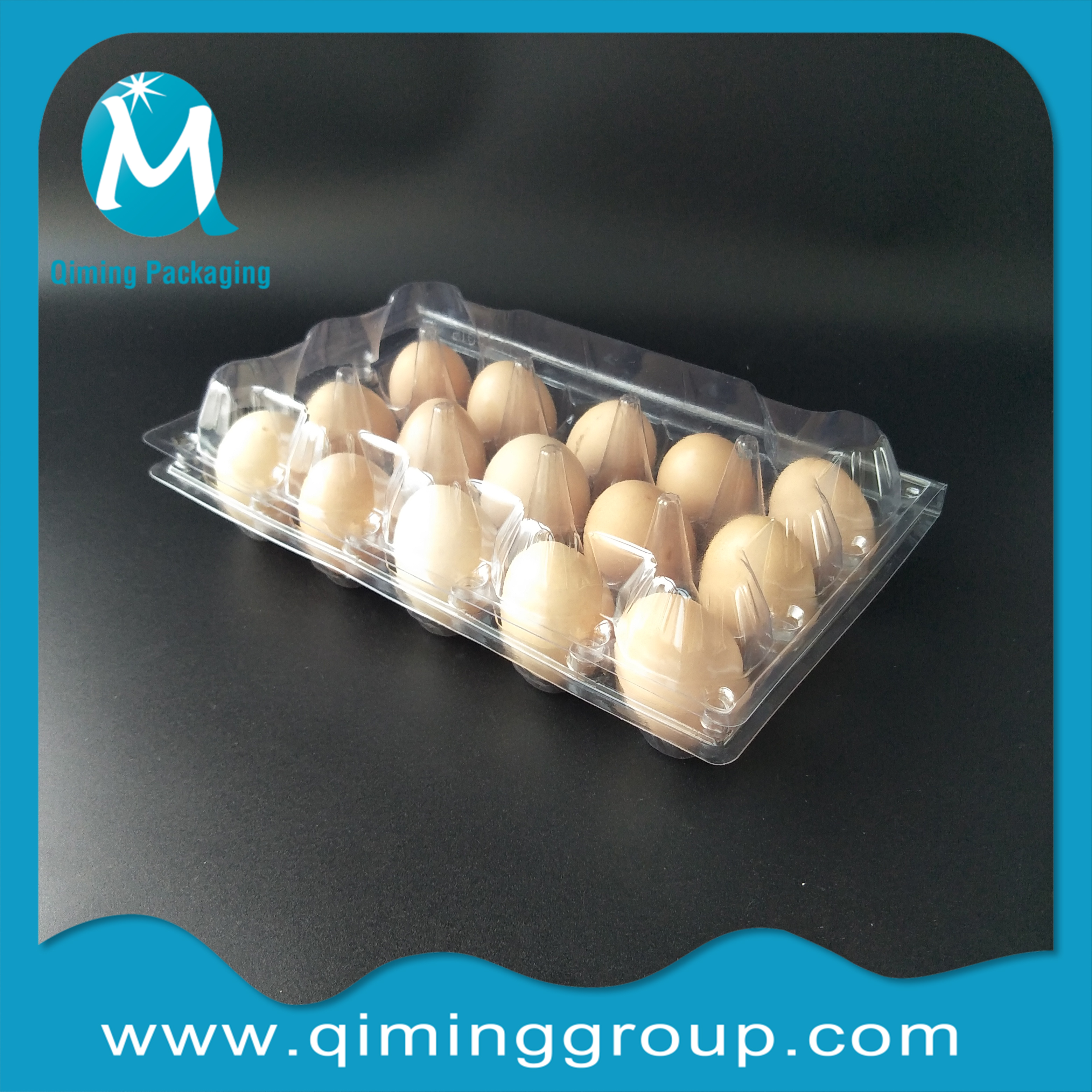 clear plastic egg trays 2 Qiming Packaging Lids Caps