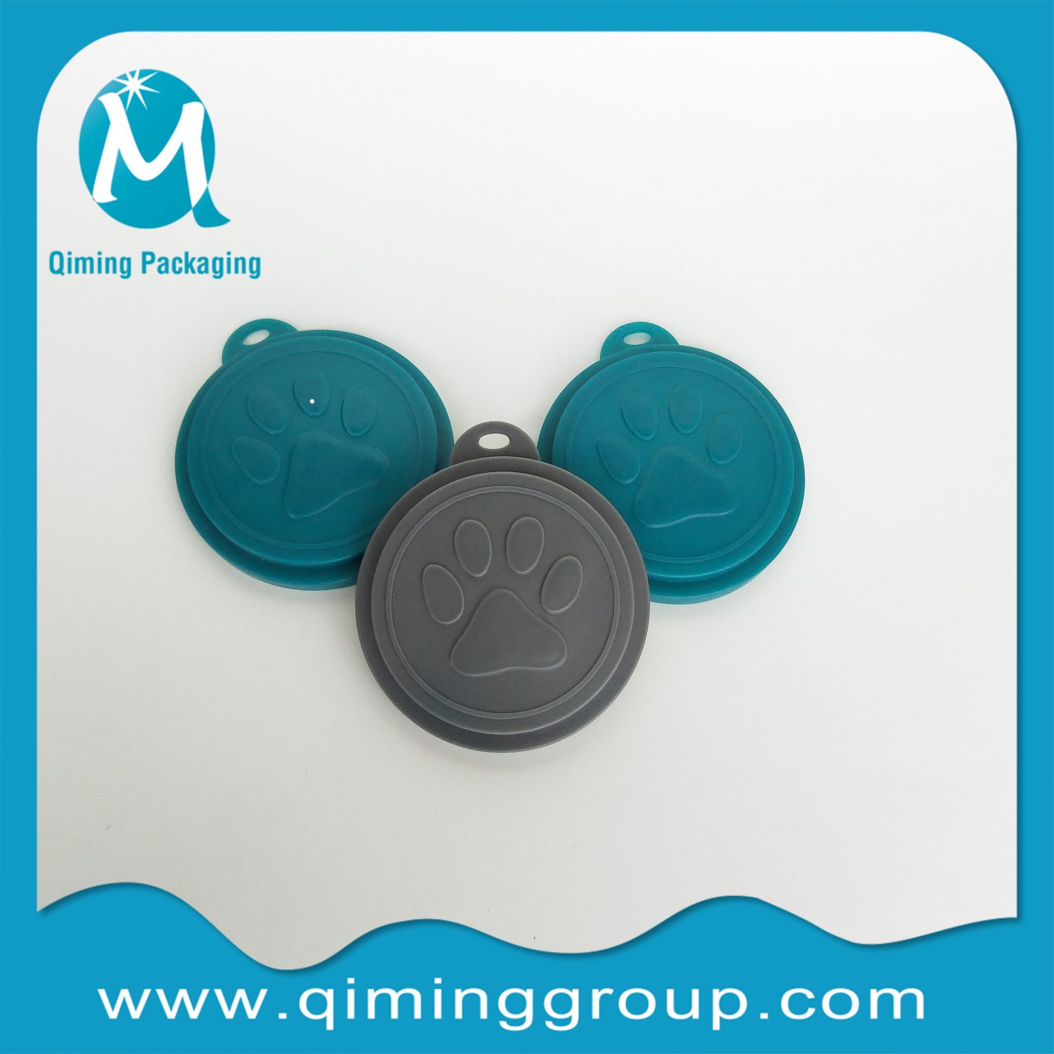 Pet Food Can Covers Qiming Packaging Lids Caps Bungs,Cans Pails
