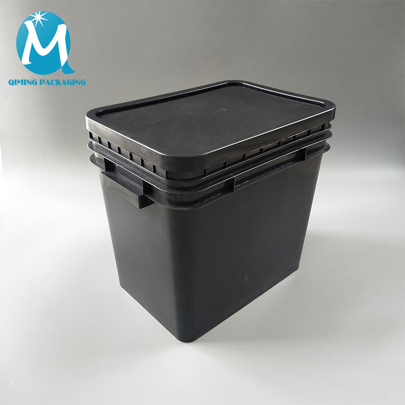 plastic square bucket Qiming Packaging Lids Caps Bungs,Cans Pails Buckets Baskets Trays