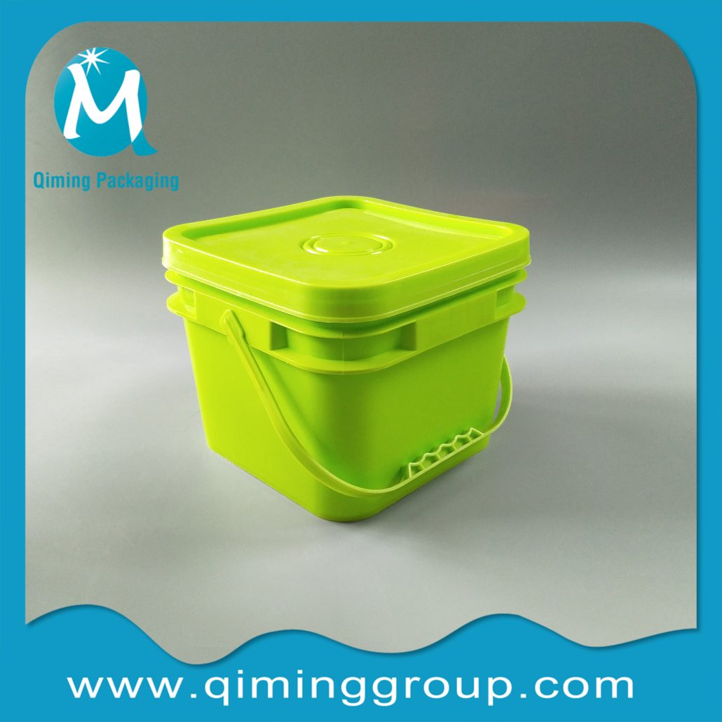 plastic square bucket3 Qiming Packaging Lids Caps Bungs,Cans Pails