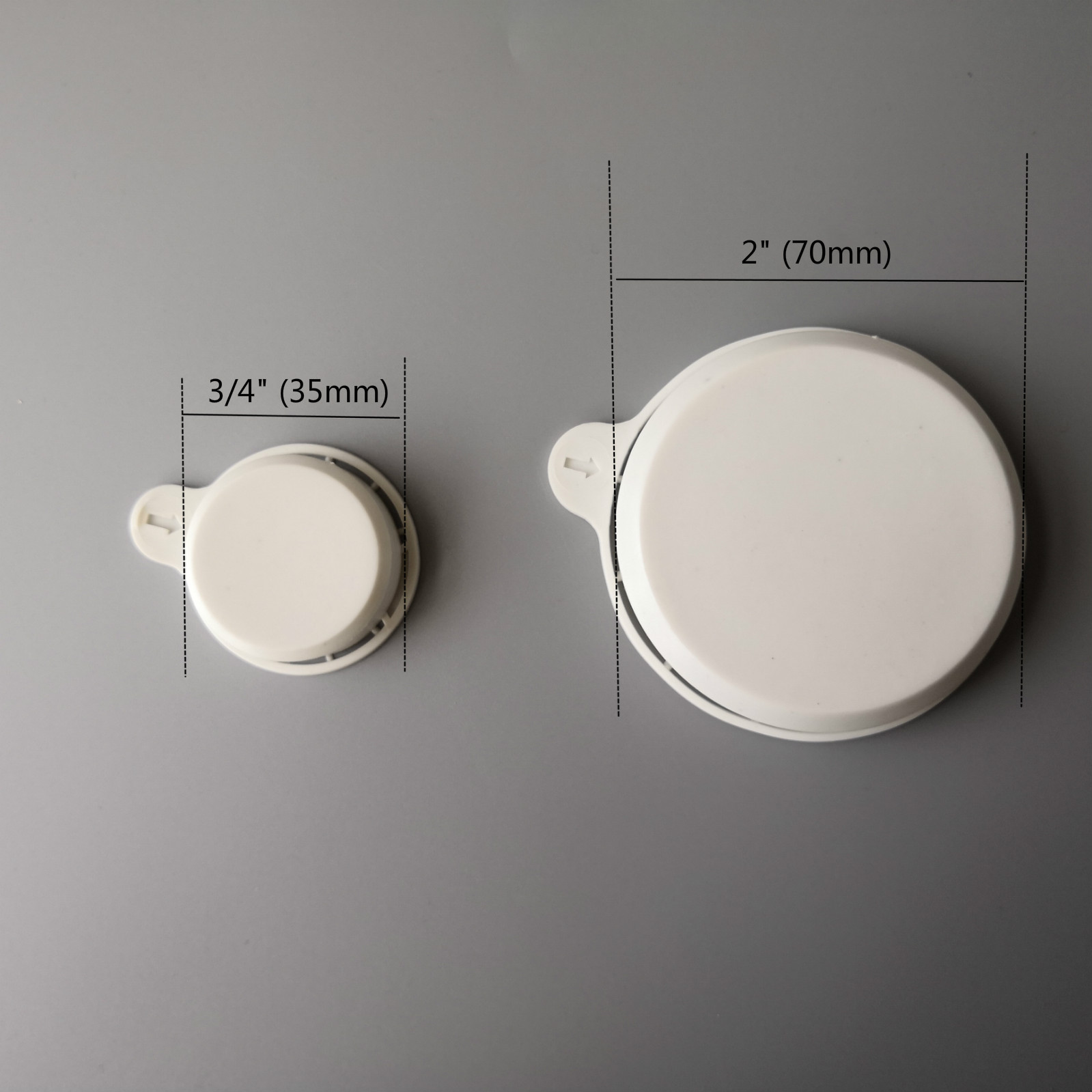 Difference between plastic drum cap seals Qiming Packaging Lids Caps