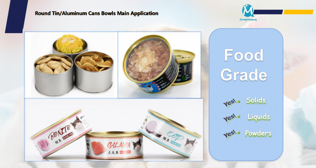Food tin cans