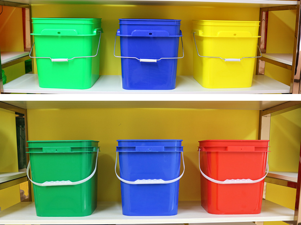 20-litre Square Plastic Buckets