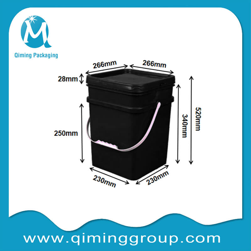 18L square bucket