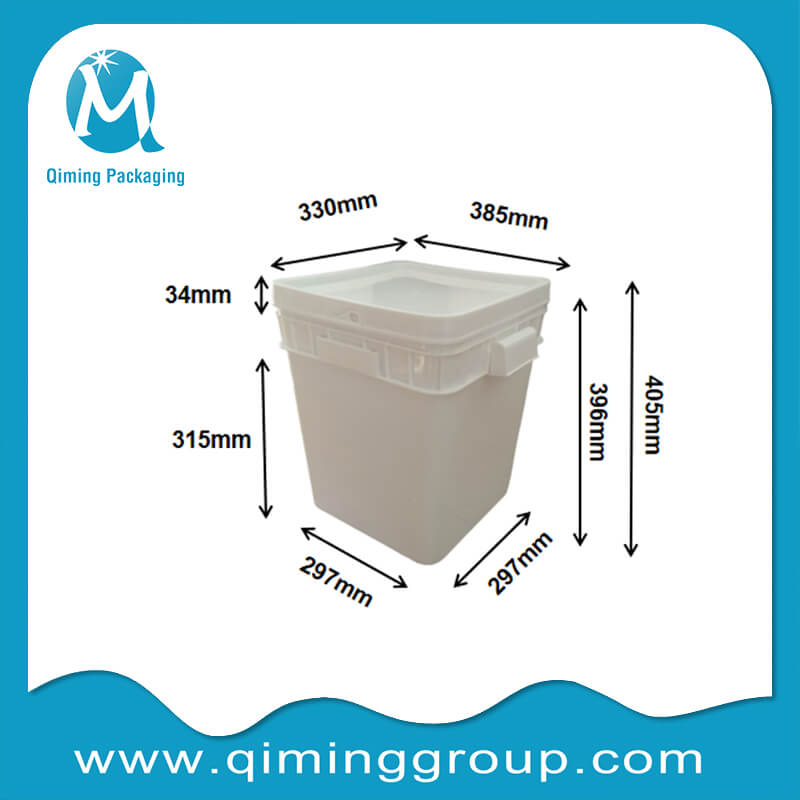 30L square bucket