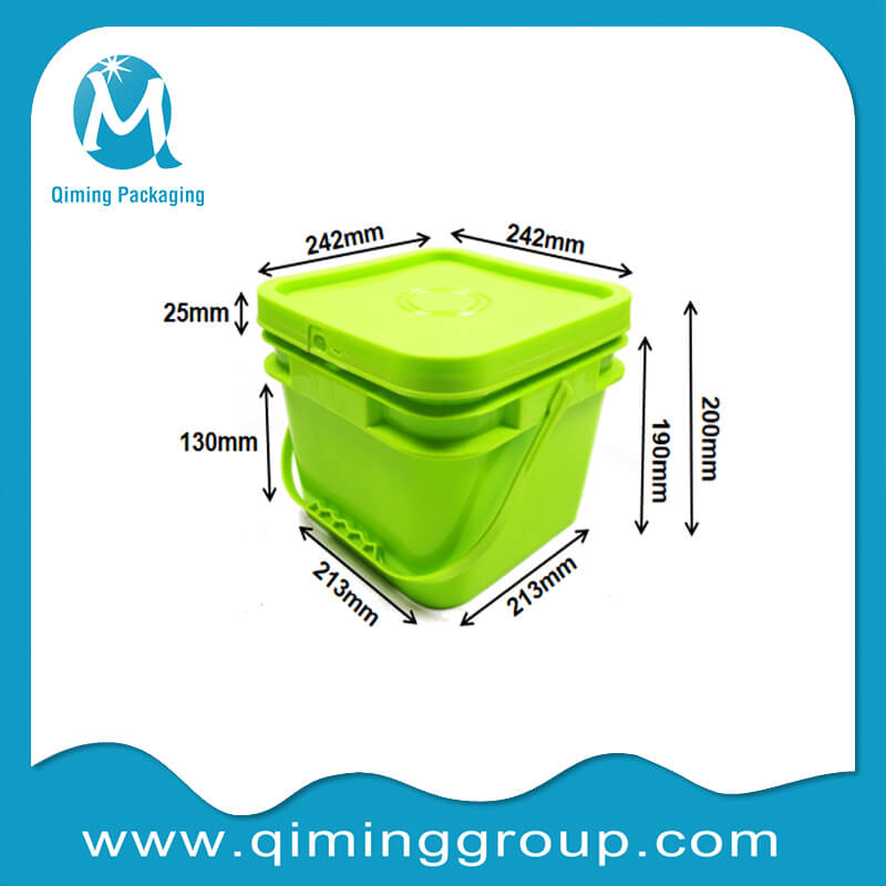 8L square bucket