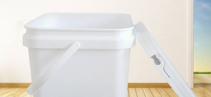 square plastic buckets pails for sale