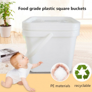 square plastic buckets pails for sale